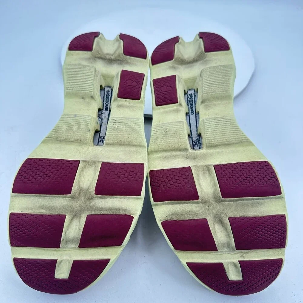 On Cloudmonster Swiss Engineering Women Sz 10 61.97783 Frost Acacia Running Shoe - Picture 8 of 13